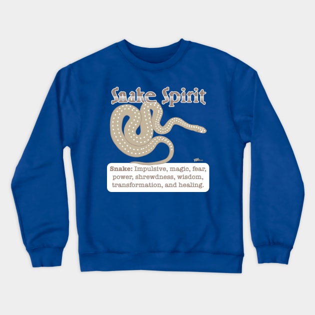 Spirit Animal-Snake Crewneck Sweatshirt by NN Tease